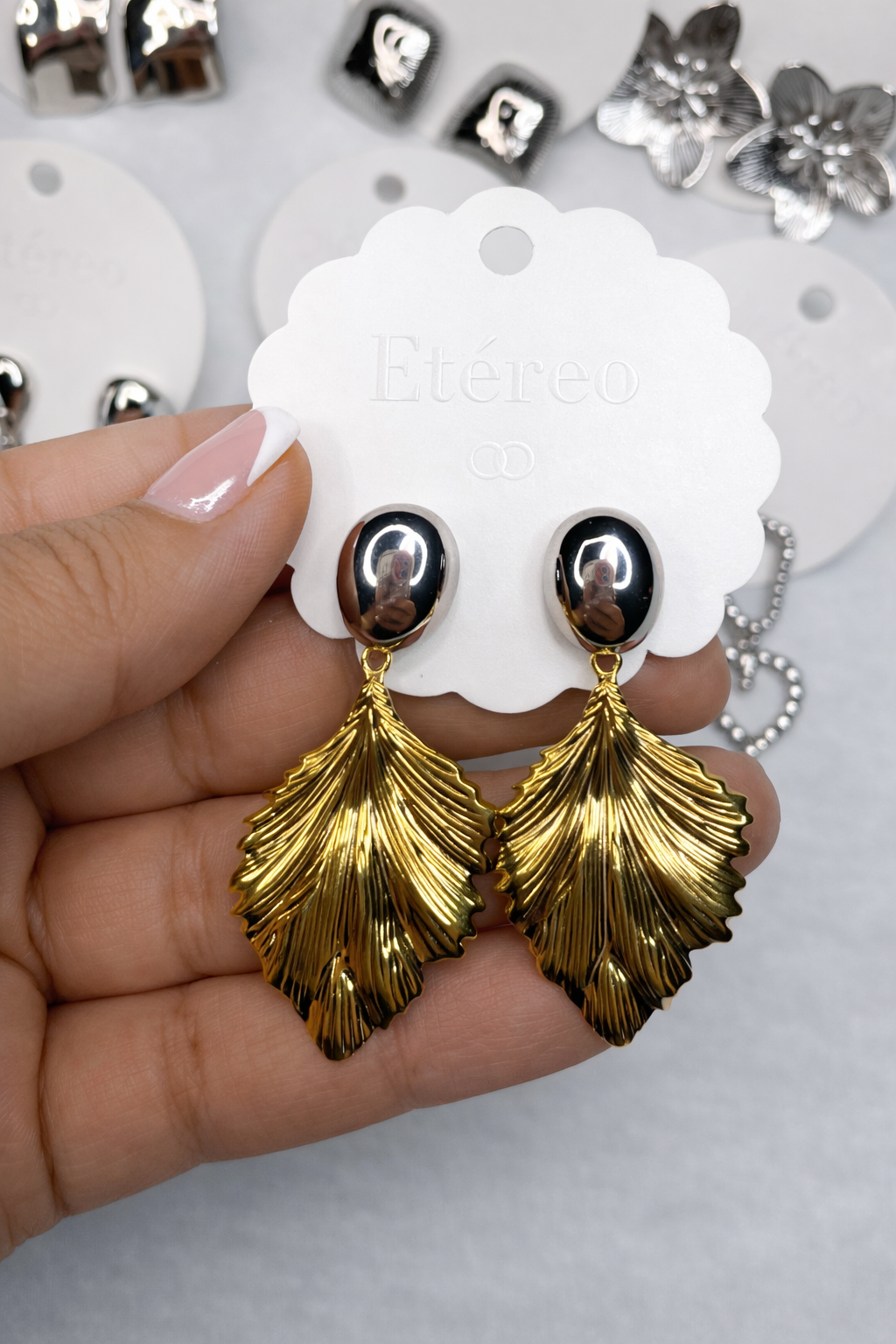 Aretes Flor de Luz