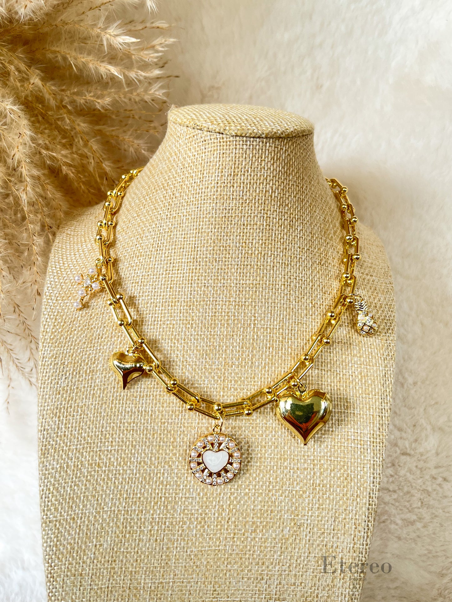 Collar Chunky Perlas